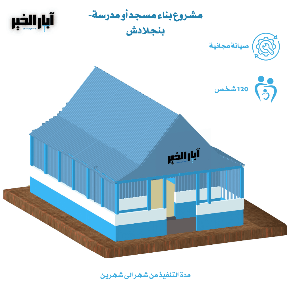 مشروع بناء مسجد و مدرسة قراّن- بنجلادش